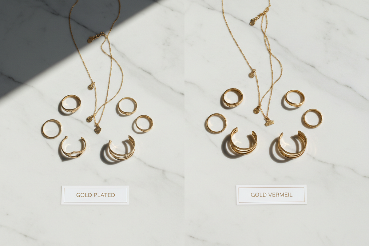 Gold Vermeil vs Gold Plated: The Truth About Jewelry That Lasts