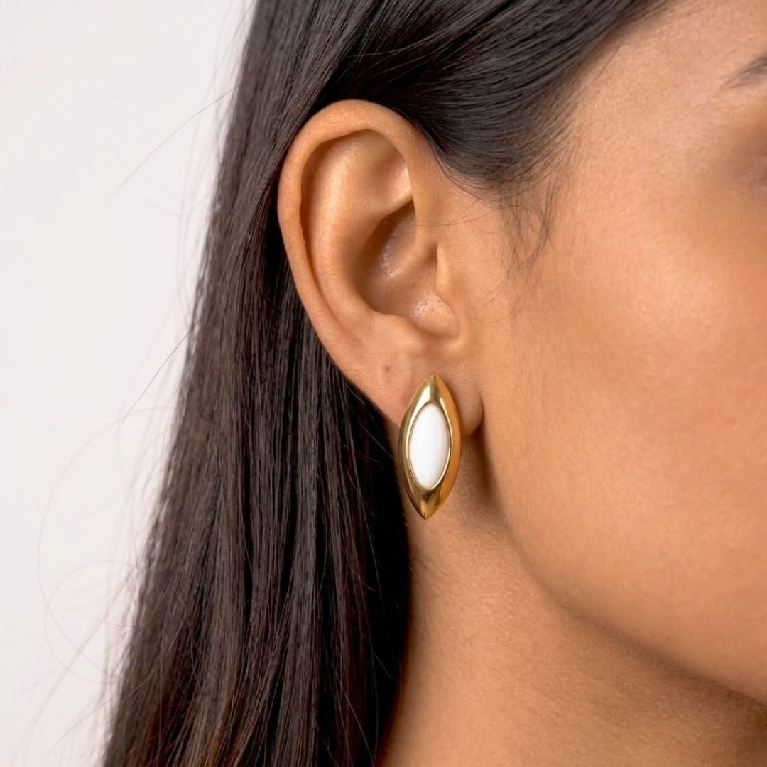 Marquise Stud Earrings