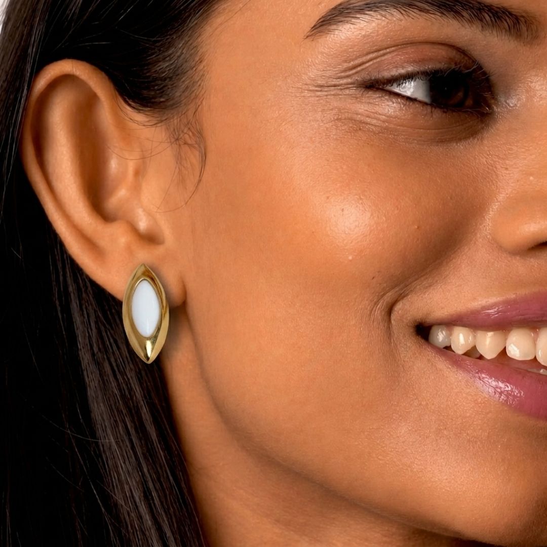 Marquise Stud Earrings