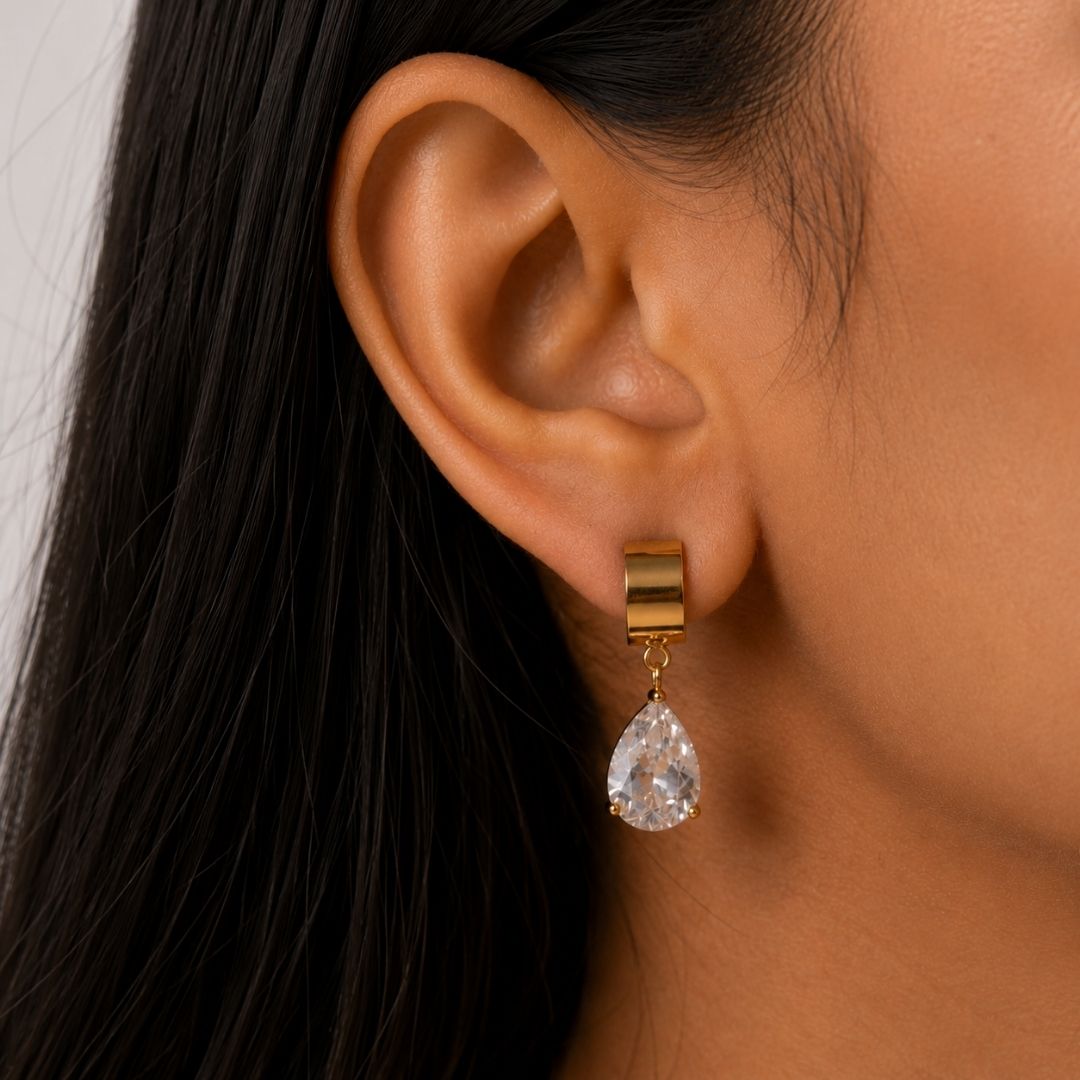 Ella Pear Drop Earrings