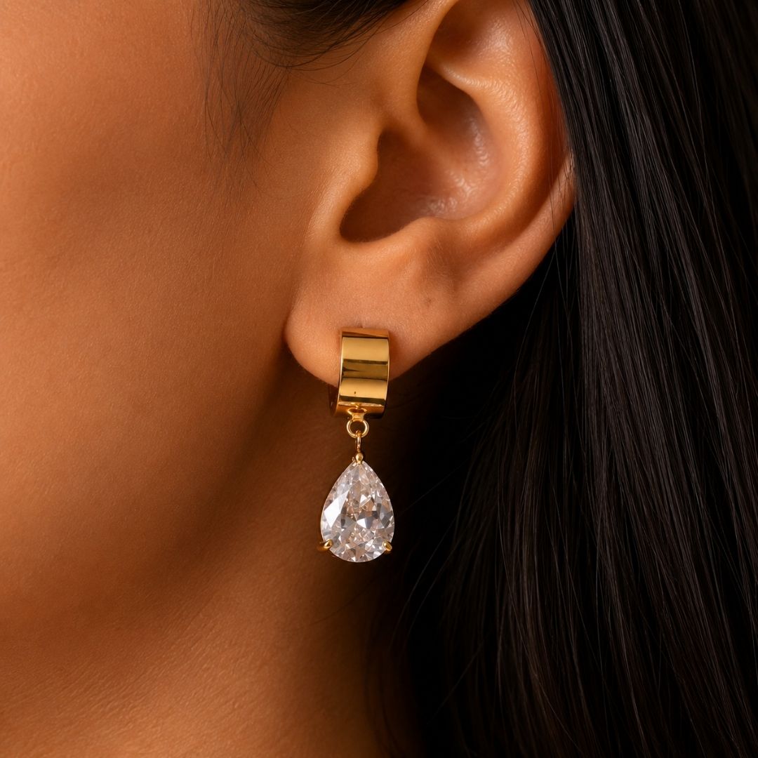 Ella Pear Drop Earrings