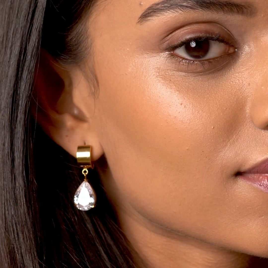 Ella Pear Drop Earrings