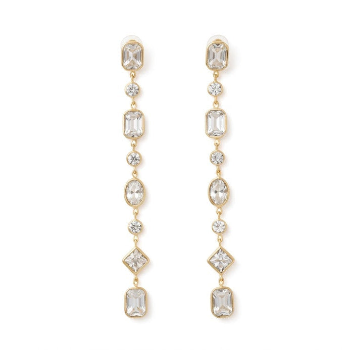 CZ Crystal Drop Earrings