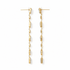 CZ Crystal Drop Earrings