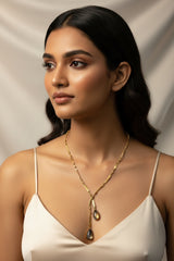 Ziva Twisted Snake Chain Necklace