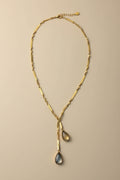 Ziva Twisted Snake Chain Necklace