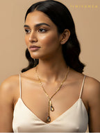 Ziva Twisted Snake Chain Necklace