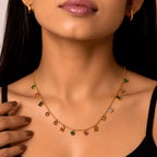 Confetti Gemstone Necklace