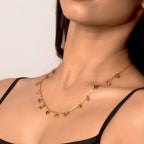Confetti Gemstone Necklace