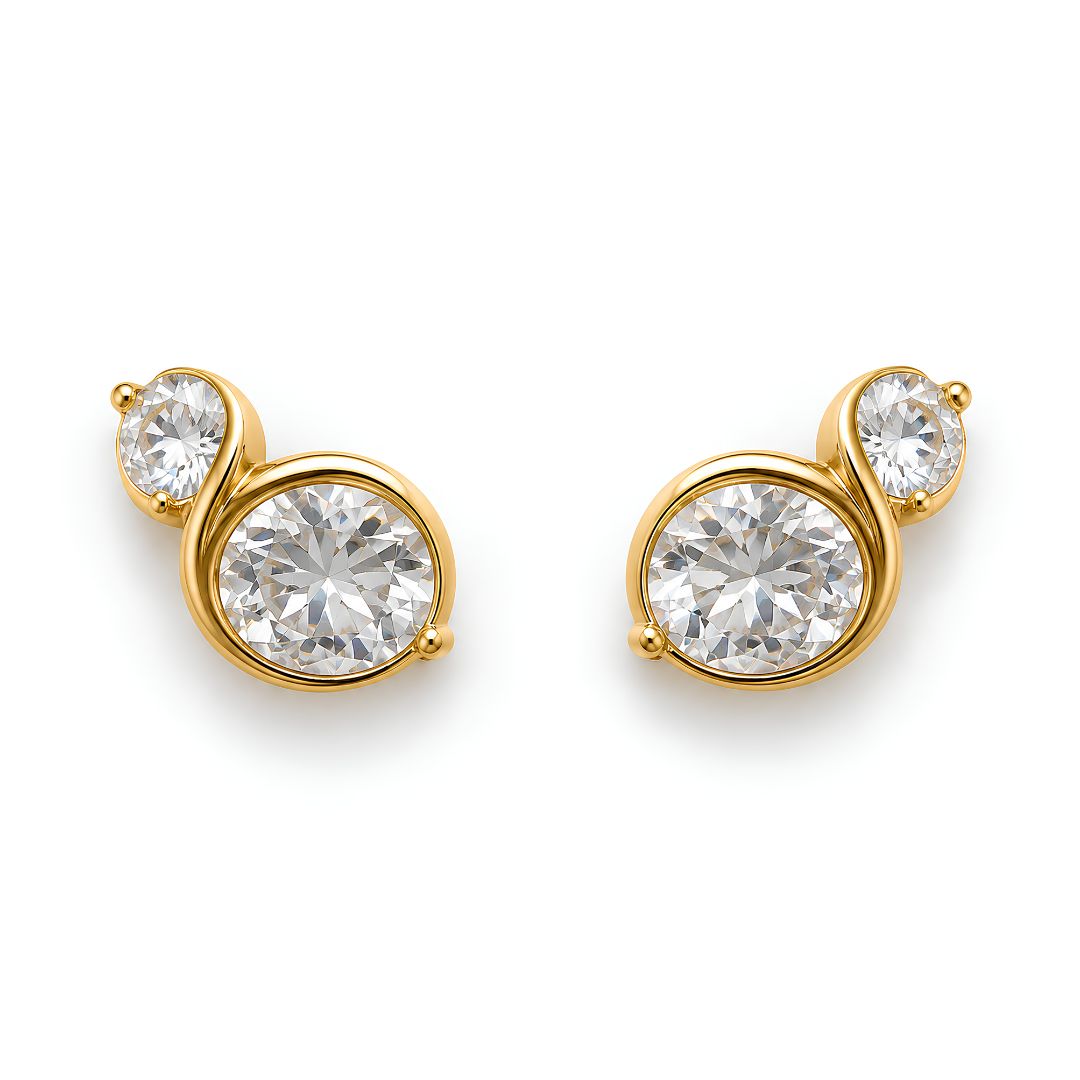 Bella Duo Studs
