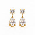 Teardrop Crystal Earrings