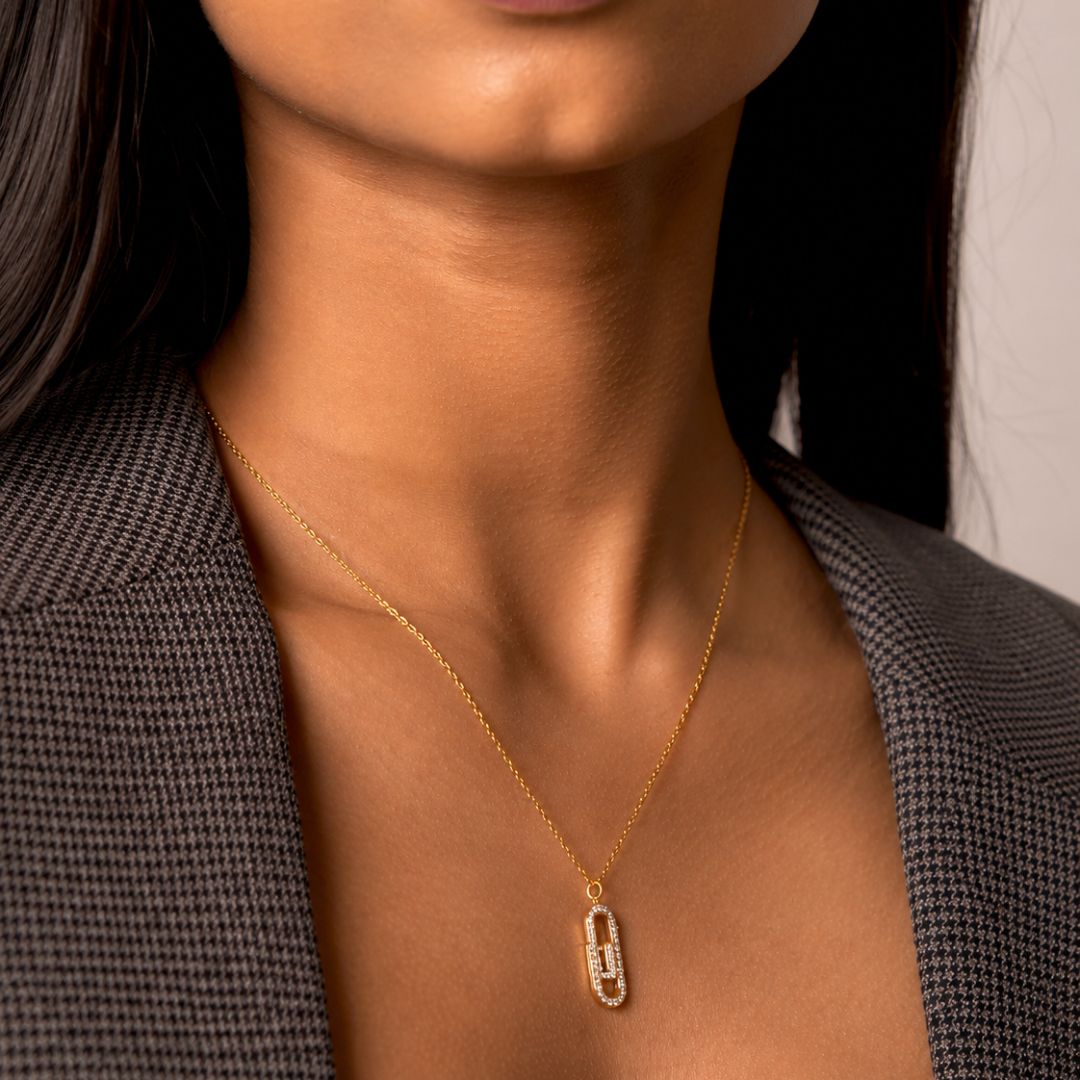 Paperclip Necklace