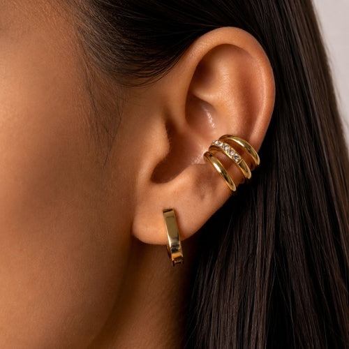 Crystal Wrap No Piercing Ear Cuffs — Niyansa Jewelry