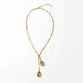 Ziva Twisted Snake Chain Necklace
