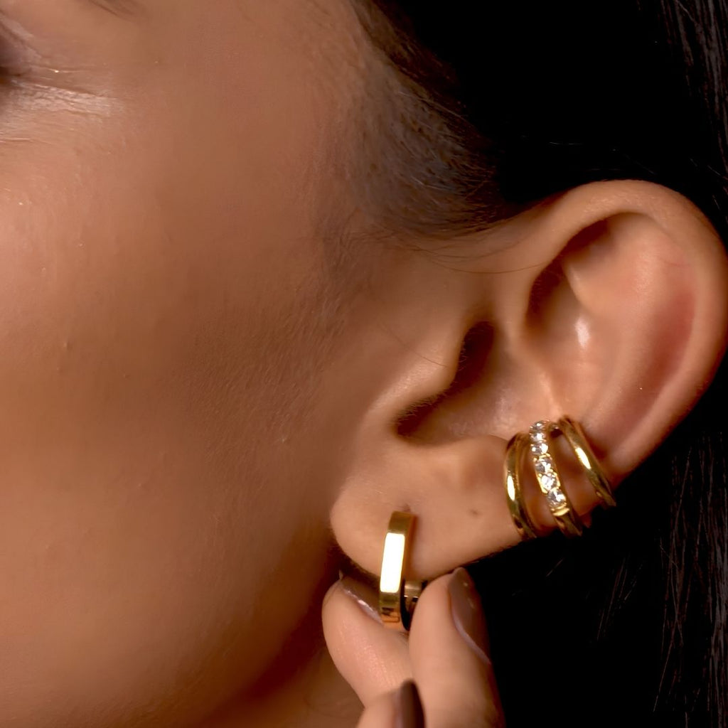 Crystal Wrap No Piercing Ear Cuffs