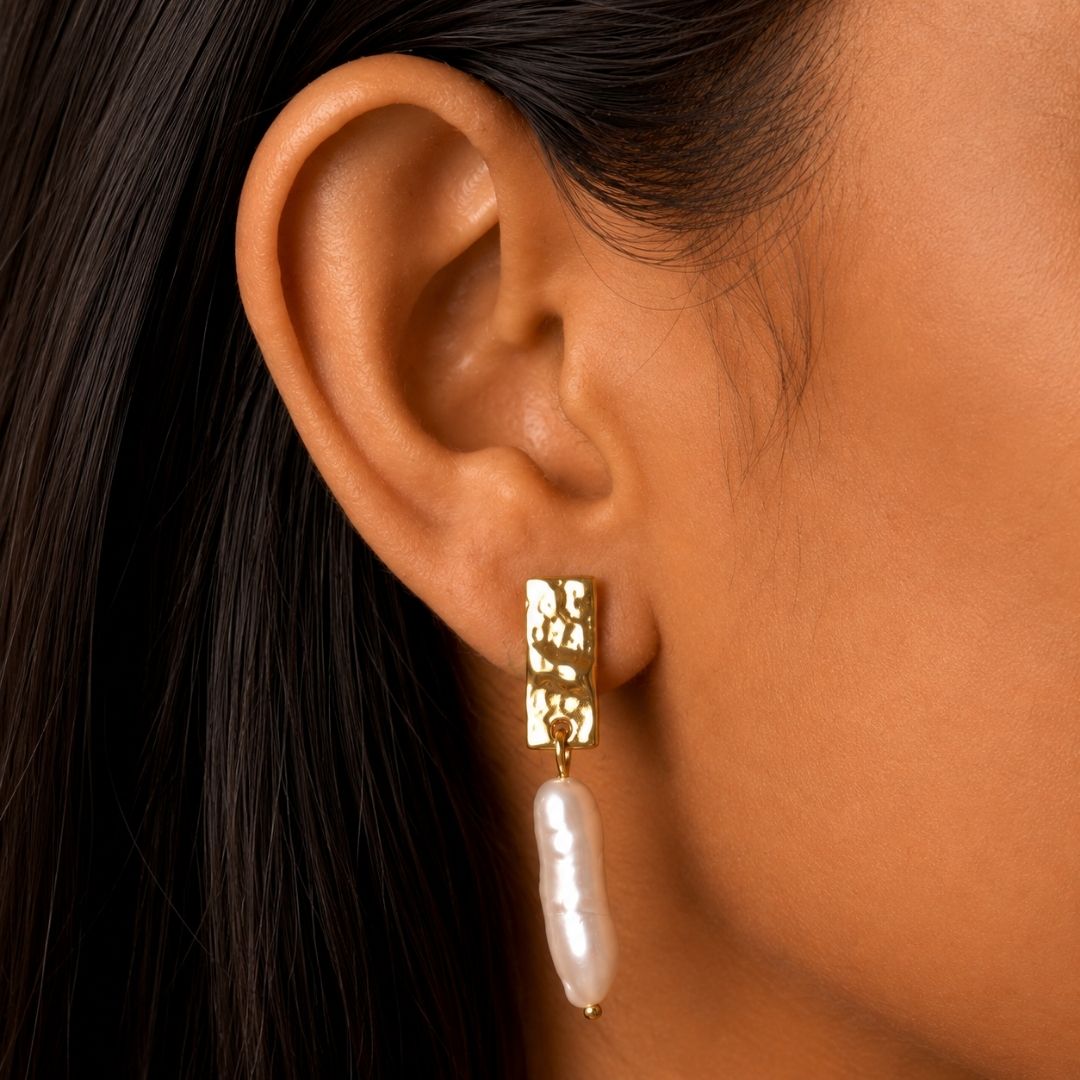 Freshwater Pearl Drop Earrings