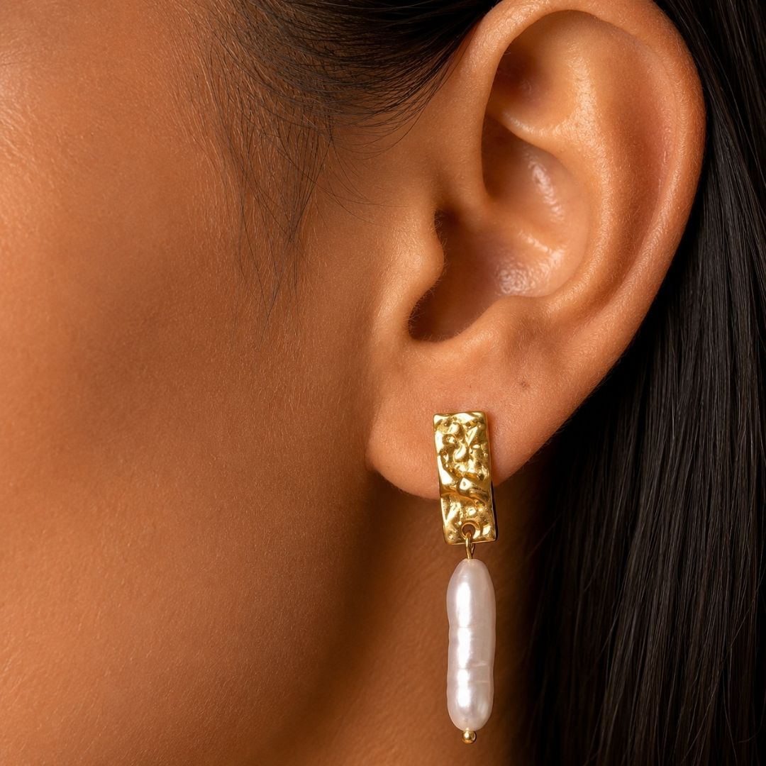 Freshwater Pearl Drop Earrings