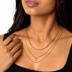 Celeste Triple Layer Necklace