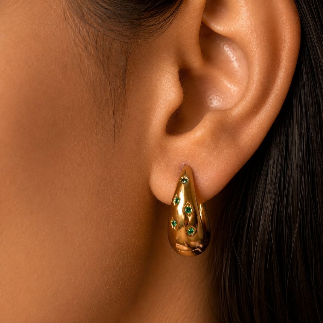Celeste Sculpted Earrings