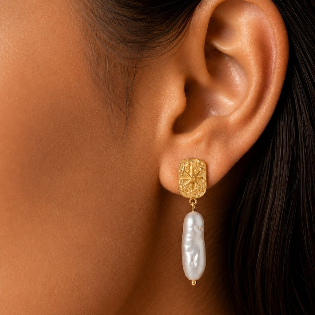 Pearl Drop Earrings