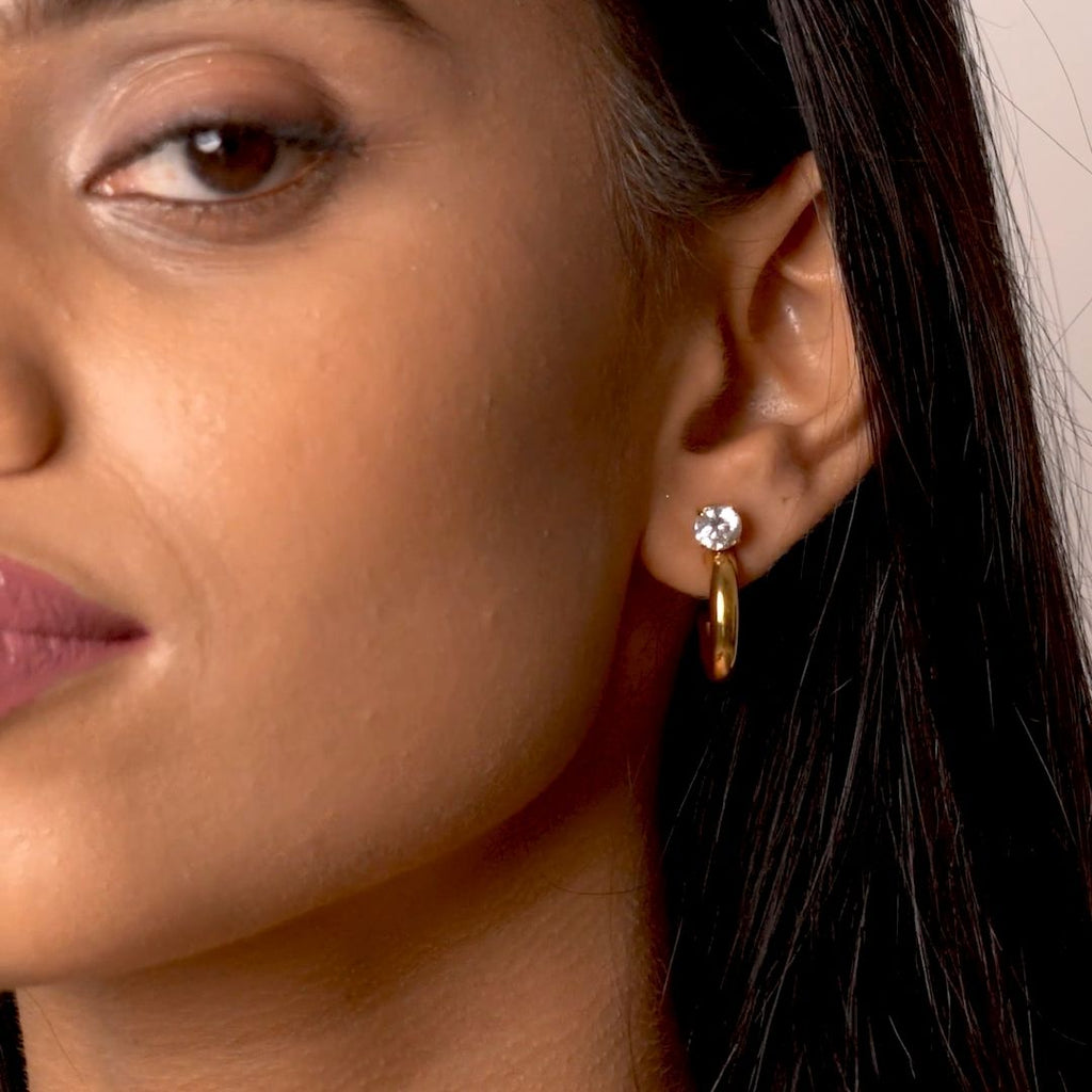 Elio Zircon Earrings