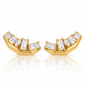 Celeste Multi-Cut CZ Studs
