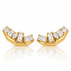 Celeste Multi-Cut CZ Studs