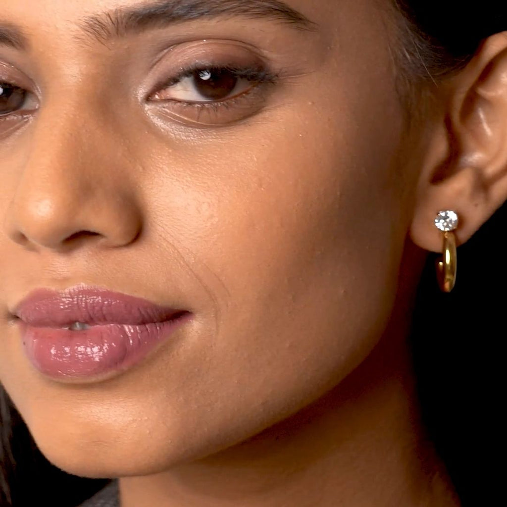 Elio Zircon Earrings