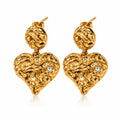 Amora Textured Heart Drops