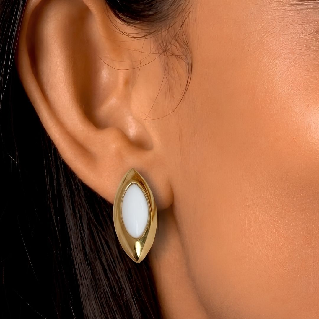Marquise Stud Earrings