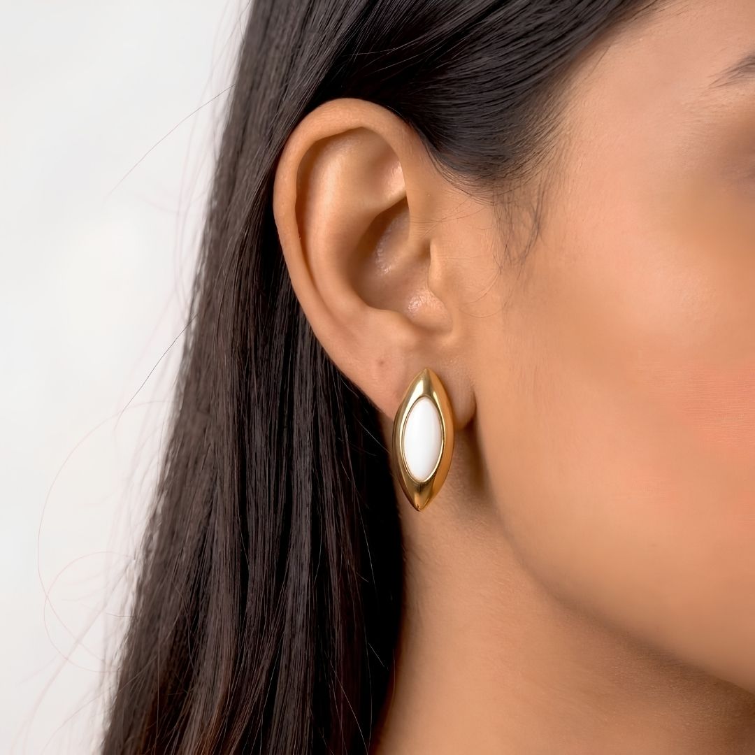 Marquise Stud Earrings