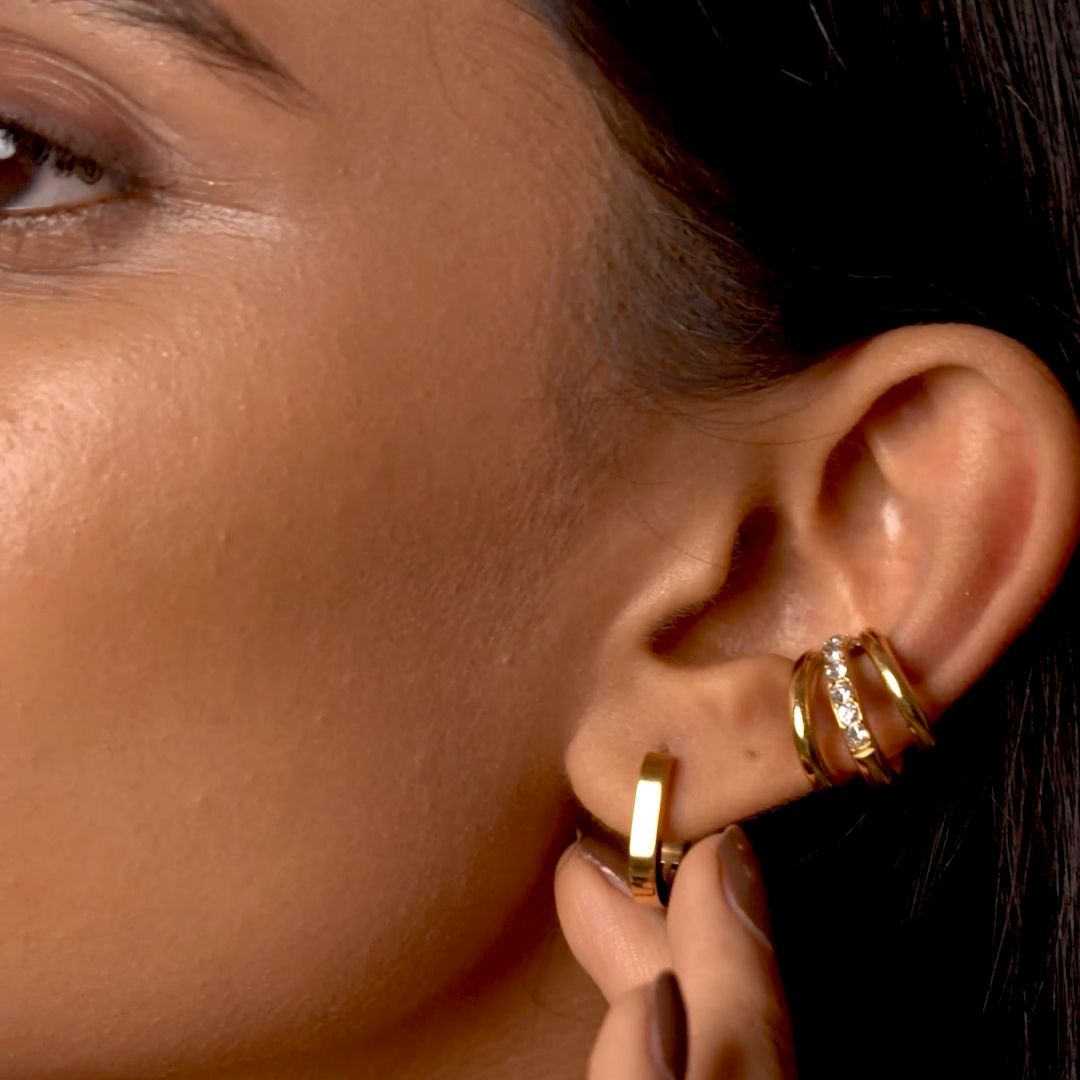 Crystal Wrap No Piercing Ear Cuffs