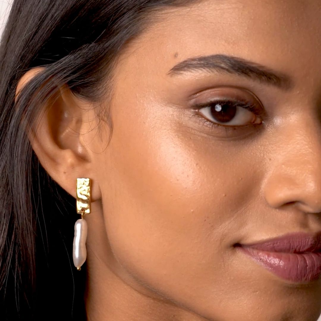 Freshwater Pearl Drop Earrings