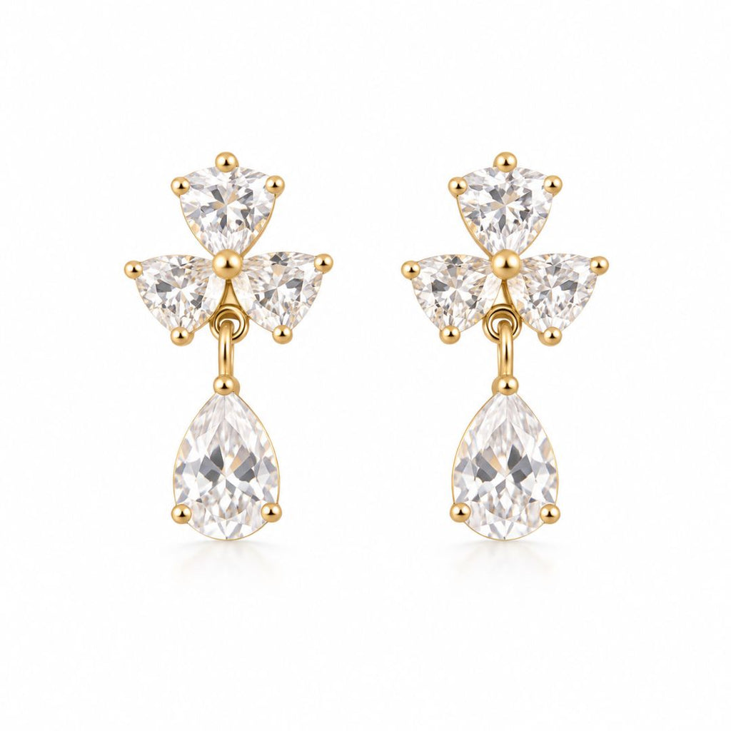Clover Drop Earrings