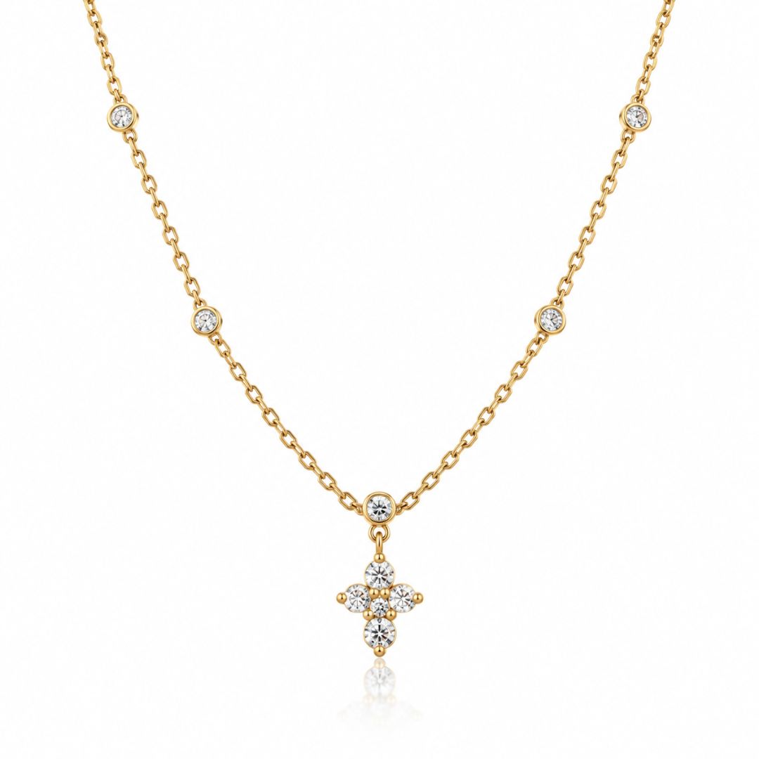 Lumi Cross Necklace