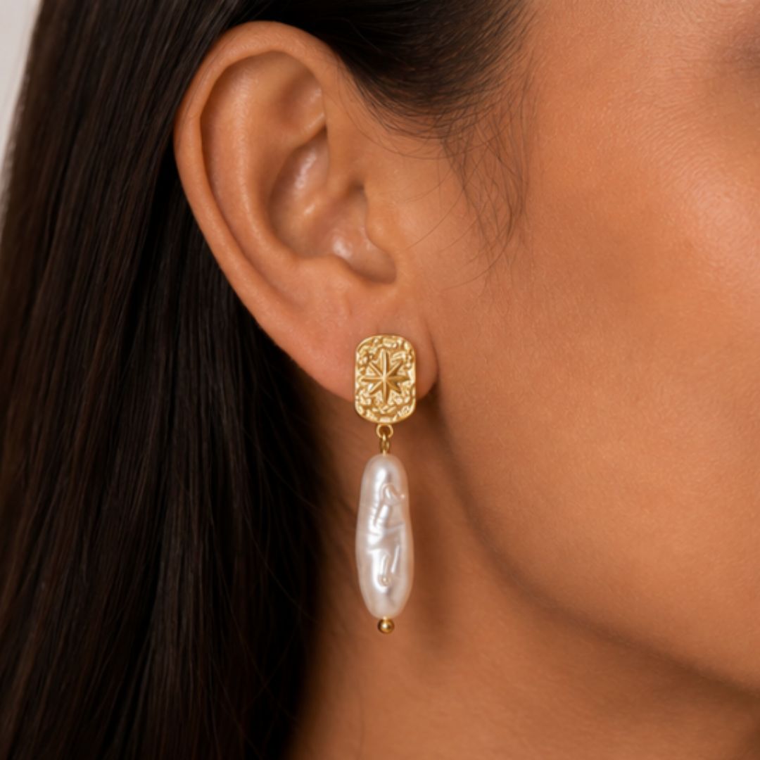 Pearl Drop Earrings