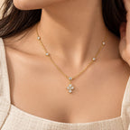 Lumi Cross Necklace