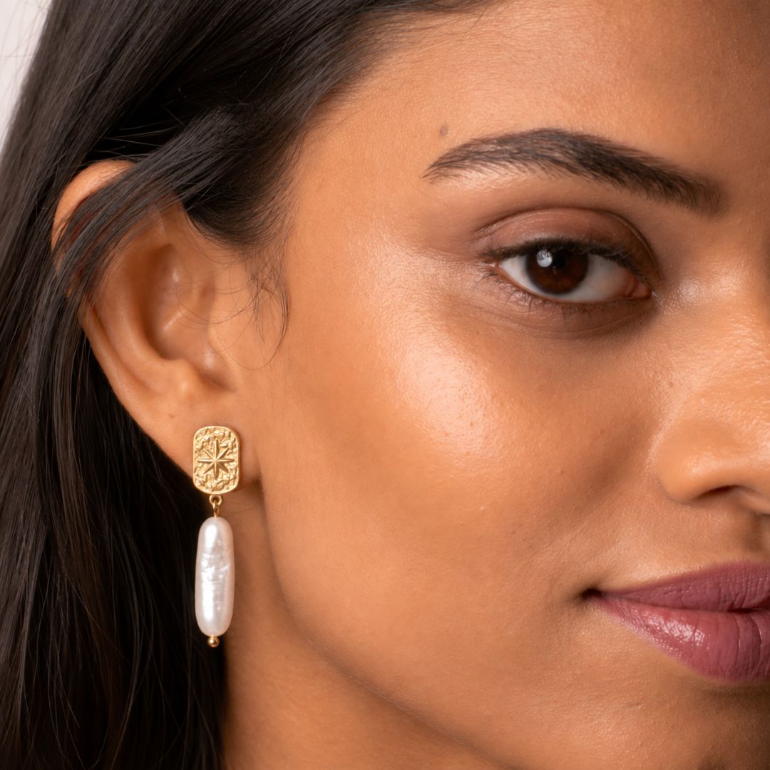 Pearl Drop Earrings
