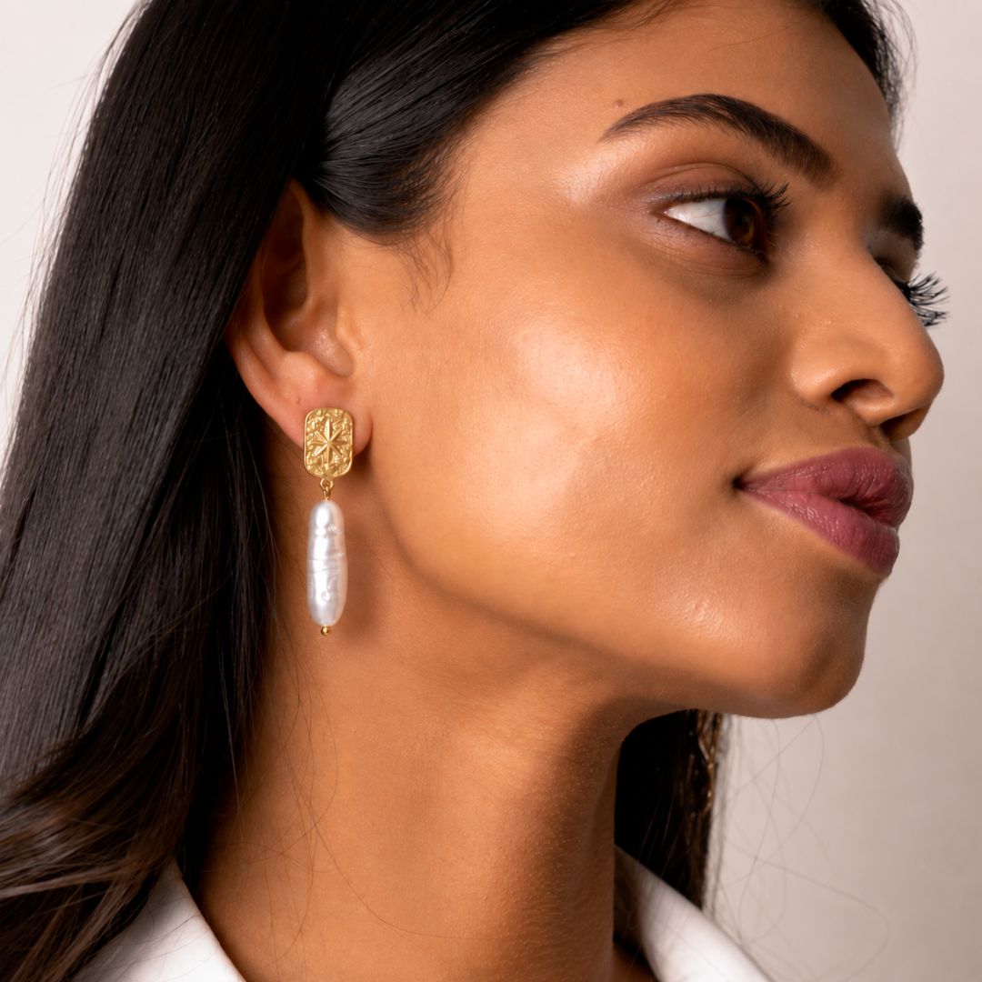 Pearl Drop Earrings