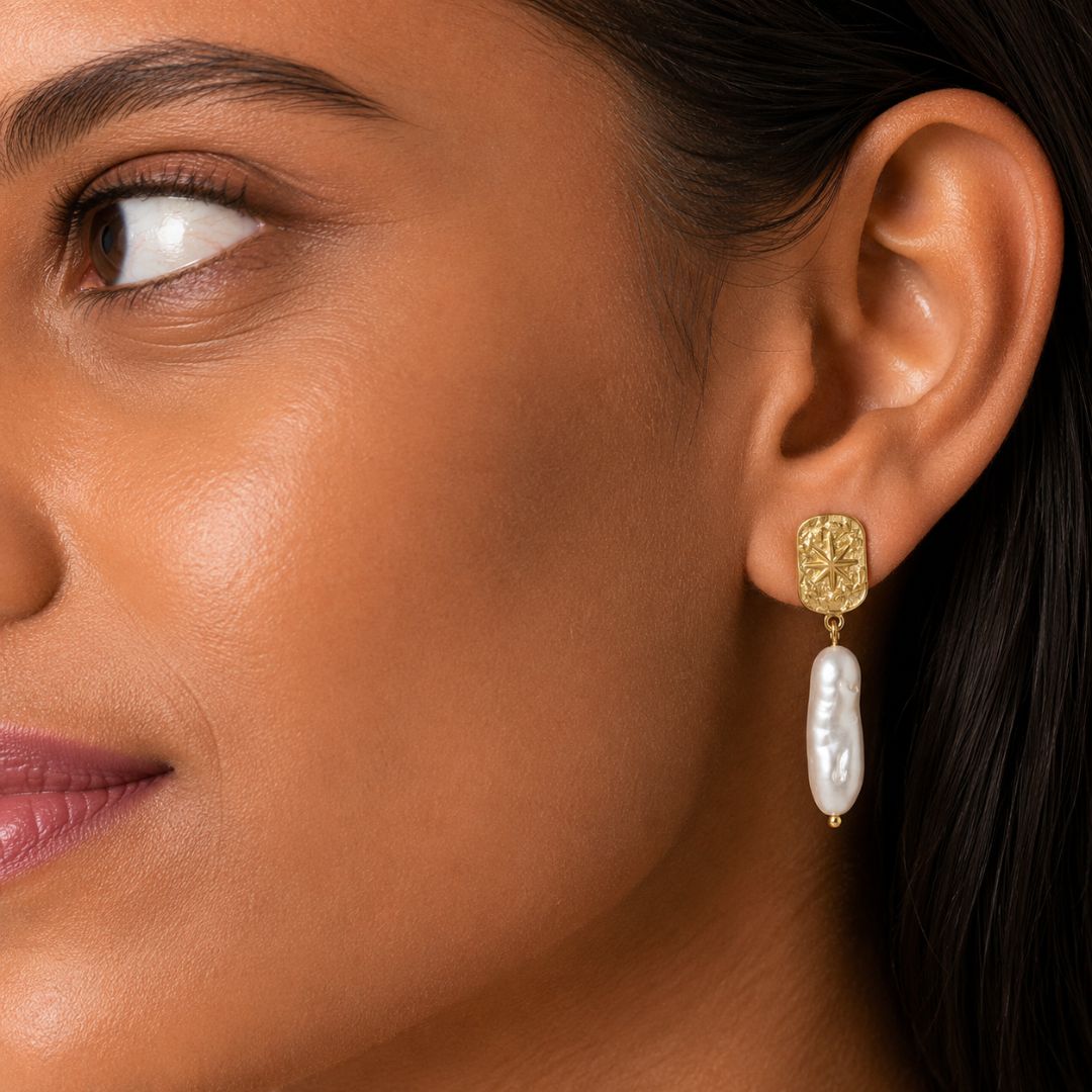 Pearl Drop Earrings