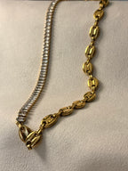 Nyx Dual Link CZ Necklace