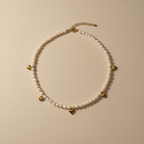Luna Heart Pearl Necklace