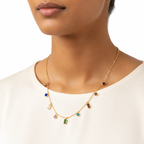 Confetti Gemstone Necklace