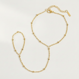 Dainty Hand Chain — Bracelets