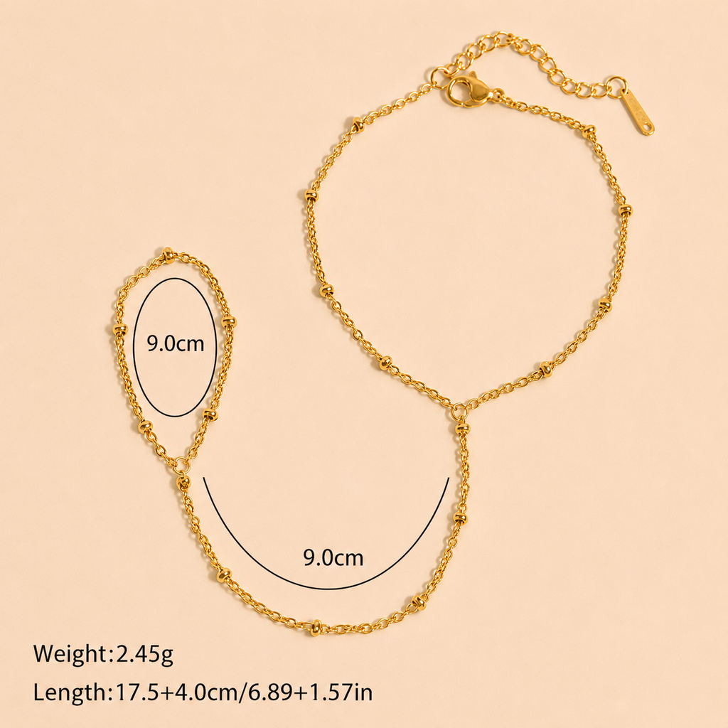 NIYANSA Dainty Hand Chain