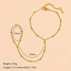 NIYANSA Dainty Hand Chain