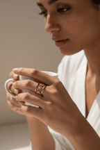 Bloom Adjustable Floral Ring