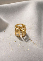 Bloom Adjustable Floral Ring