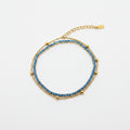 Blue Tennis Bracelet