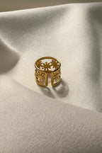 Bloom Adjustable Floral Ring